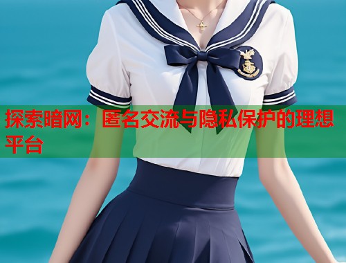 探索暗网：匿名交流与隐私保护的理想平台