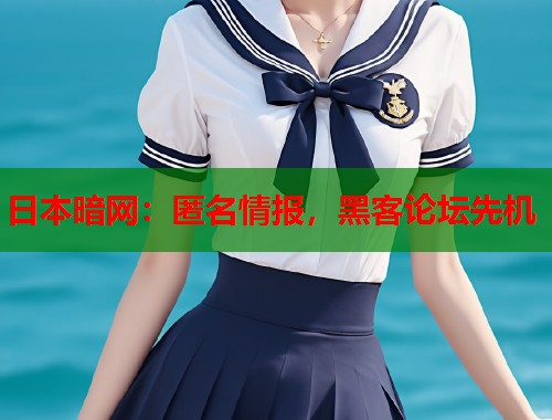 日本暗网：匿名情报，黑客论坛先机