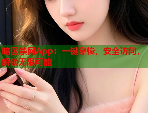 暗区禁网App：一键穿梭，安全访问，解锁无限可能