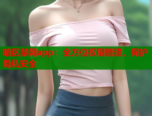 暗区禁网app：全方位权限管理，保护隐私安全