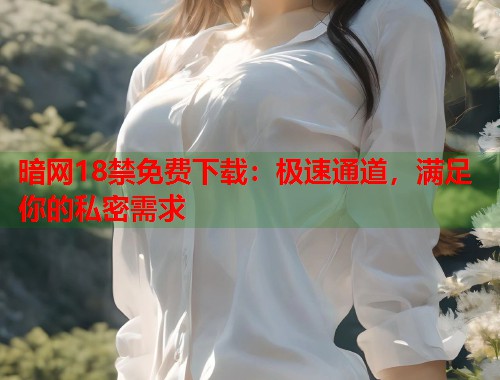 暗网18禁免费下载：极速通道，满足你的私密需求  第2张
