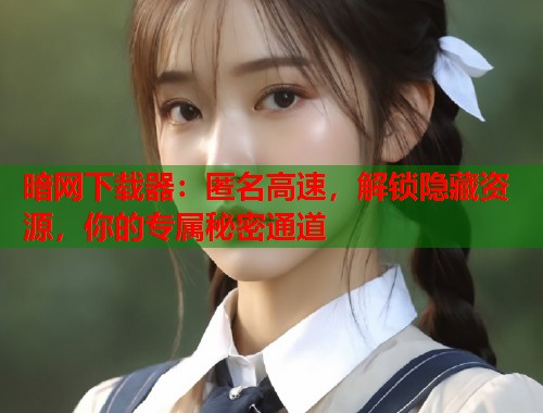 暗网下载器：匿名高速，解锁隐藏资源，你的专属秘密通道  第2张