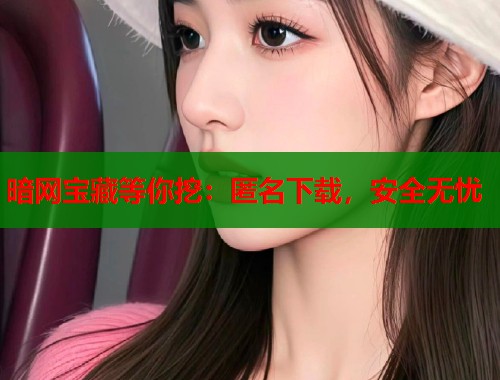 暗网宝藏等你挖：匿名下载，安全无忧