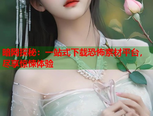 暗网探秘：一站式下载恐怖素材平台，尽享惊悚体验