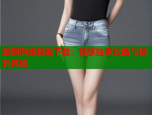 暗网游戏解说下载：畅享独家攻略与精彩体验
