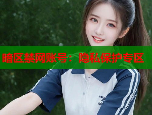 暗区禁网账号：隐私保护专区
