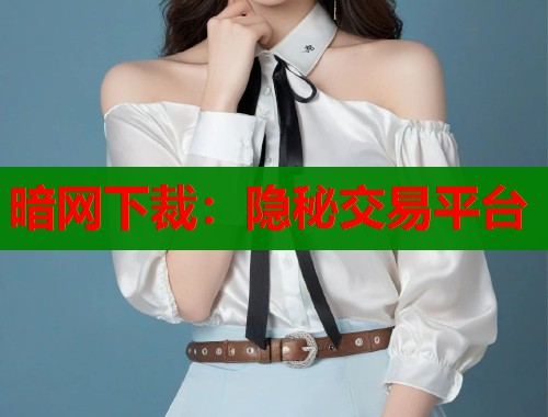 暗网下裁：隐秘交易平台  第2张