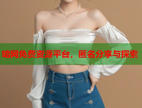 暗网免费资源平台，匿名分享与探索