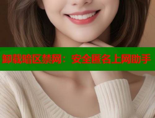 卸载暗区禁网：安全匿名上网助手