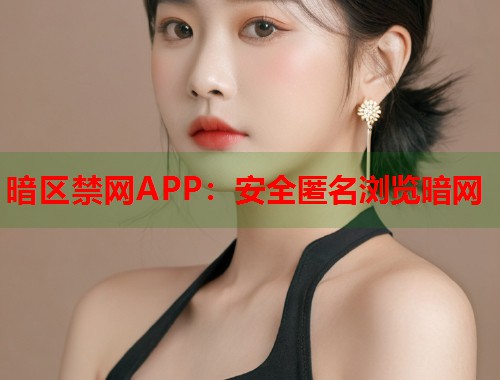 暗区禁网APP：安全匿名浏览暗网  第2张