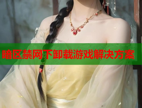 暗区禁网下卸载游戏解决方案