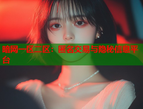 暗网一区二区：匿名交易与隐秘信息平台  第1张