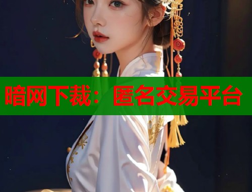 暗网下裁：匿名交易平台  第1张