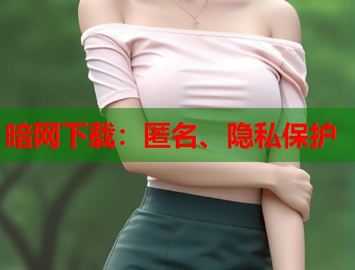 暗网下载：匿名、隐私保护