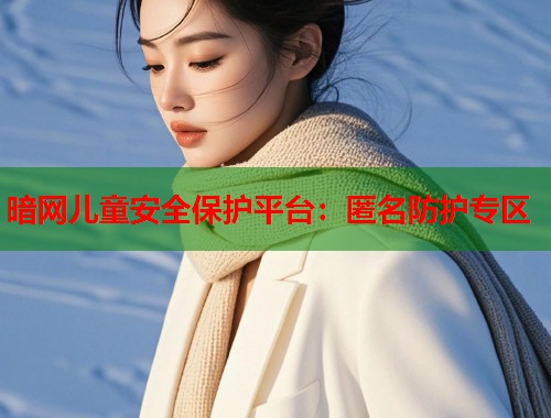 暗网儿童安全保护平台：匿名防护专区  第1张