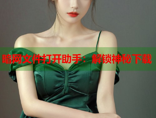 暗网文件打开助手：解锁神秘下载  第1张