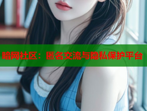 暗网社区：匿名交流与隐私保护平台  第1张