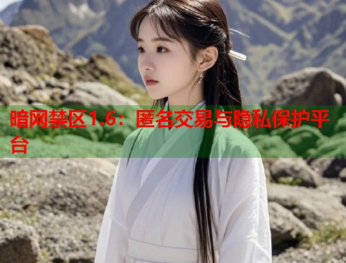 暗网禁区1.6：匿名交易与隐私保护平台  第1张