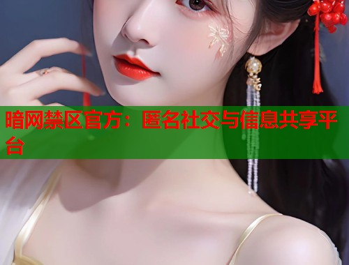 暗网禁区官方：匿名社交与信息共享平台  第1张