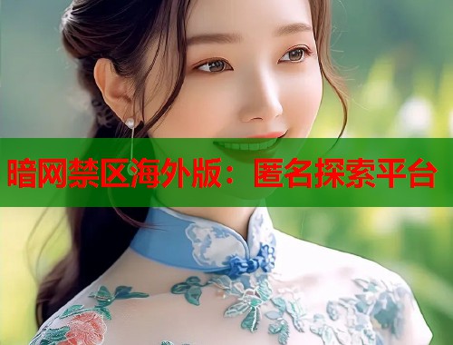 暗网禁区海外版：匿名探索平台  第1张