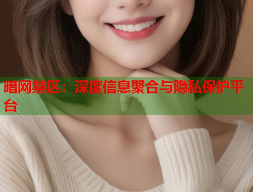 暗网禁区：深度信息聚合与隐私保护平台  第2张
