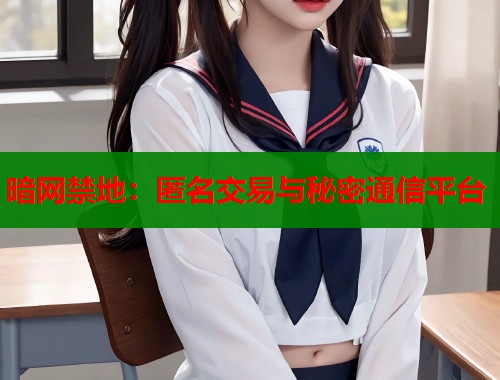 暗网禁地：匿名交易与秘密通信平台
