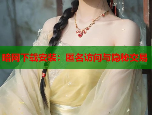 暗网下载安装：匿名访问与隐秘交易  第2张