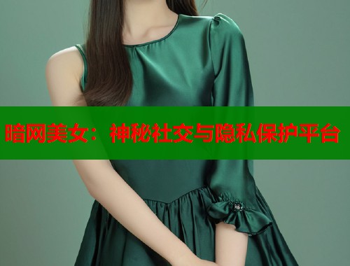 暗网美女：神秘社交与隐私保护平台