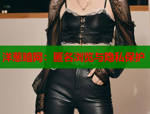 洋葱暗网：匿名浏览与隐私保护