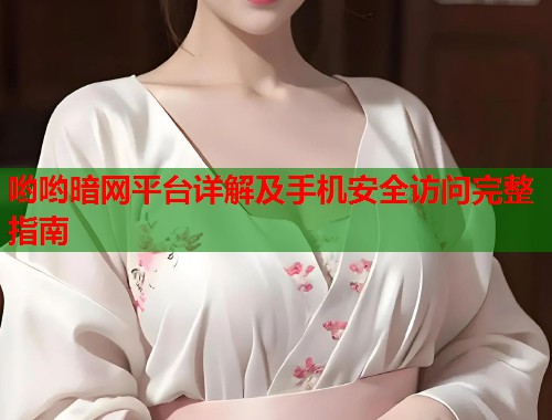 哟哟暗网平台详解及手机安全访问完整指南