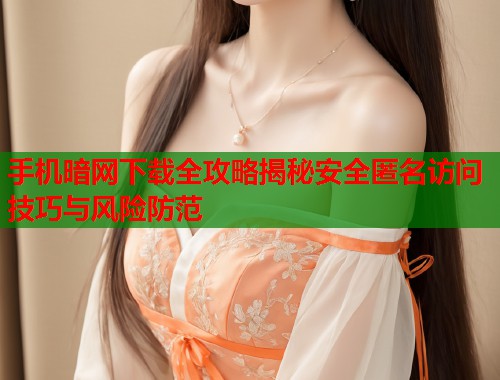 手机暗网下载全攻略揭秘安全匿名访问技巧与风险防范  第2张