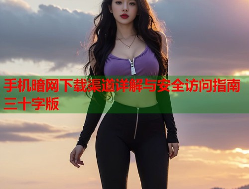 手机暗网下载渠道详解与安全访问指南三十字版