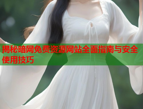 揭秘暗网免费资源网站全面指南与安全使用技巧