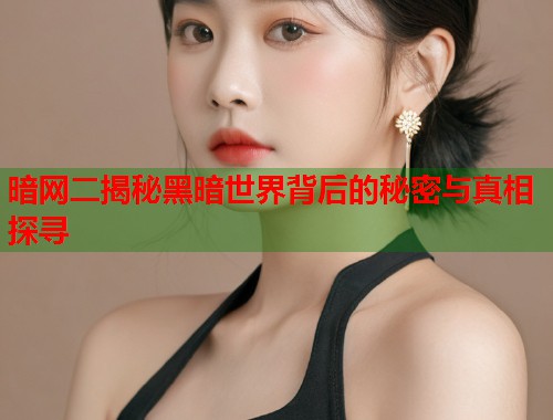 暗网二揭秘黑暗世界背后的秘密与真相探寻