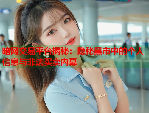 暗网交易平台揭秘：隐秘黑市中的个人信息与非法买卖内幕
