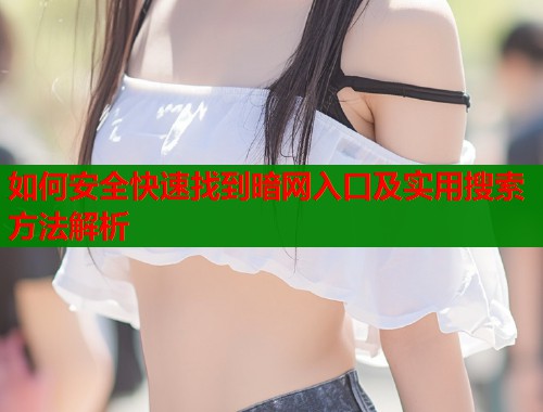 如何安全快速找到暗网入口及实用搜索方法解析