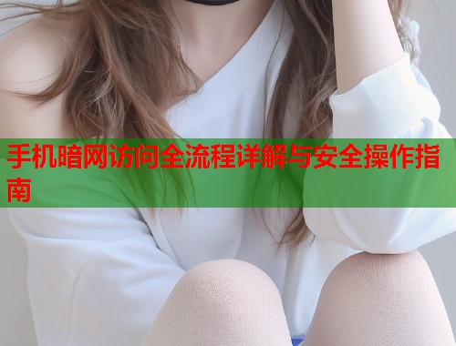 手机暗网访问全流程详解与安全操作指南