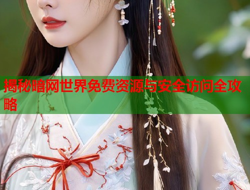 揭秘暗网世界免费资源与安全访问全攻略