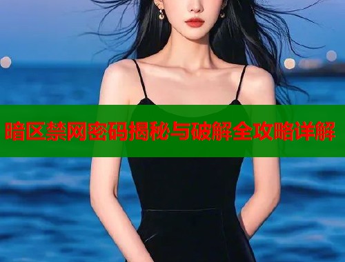 暗区禁网密码揭秘与破解全攻略详解