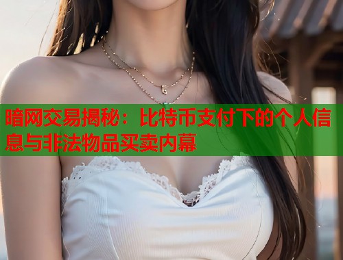 暗网交易揭秘：比特币支付下的个人信息与非法物品买卖内幕