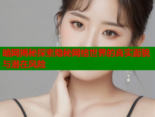 暗网揭秘探索隐秘网络世界的真实面貌与潜在风险  第2张