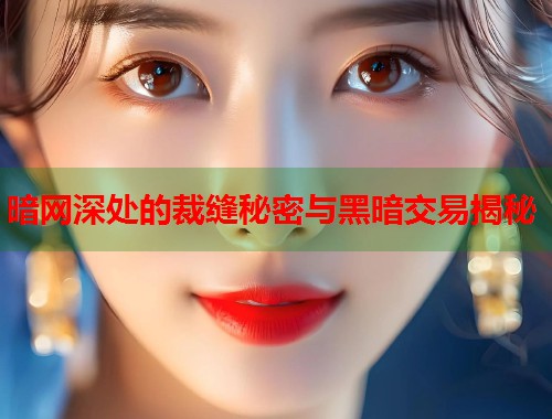 暗网深处的裁缝秘密与黑暗交易揭秘