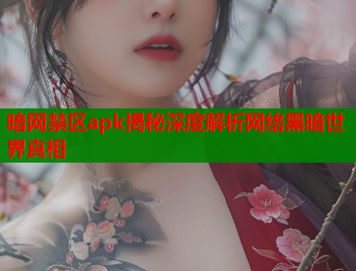 暗网禁区apk揭秘深度解析网络黑暗世界真相