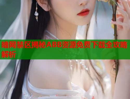 暗网禁区揭秘ABB资源免费下载全攻略解析  第2张