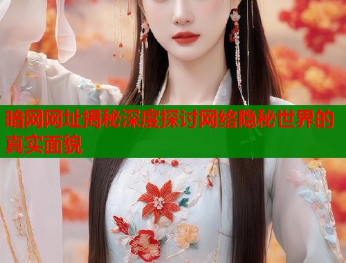 暗网网址揭秘深度探讨网络隐秘世界的真实面貌
