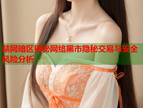 禁网暗区揭秘网络黑市隐秘交易与安全风险分析