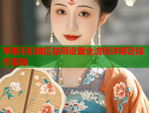 苹果手机暗区禁网设置全流程详解及操作指南