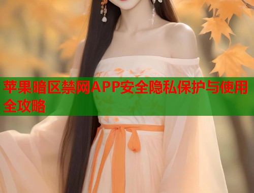 苹果暗区禁网APP安全隐私保护与使用全攻略