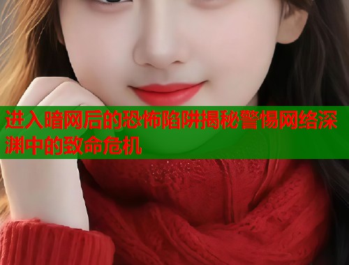 进入暗网后的恐怖陷阱揭秘警惕网络深渊中的致命危机