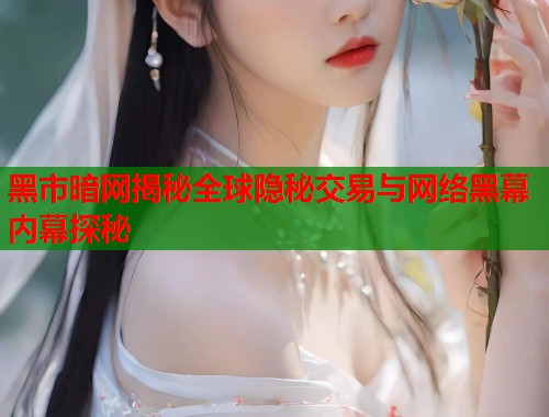 黑市暗网揭秘全球隐秘交易与网络黑幕内幕探秘